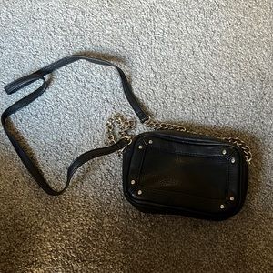 Black crossbody purse